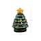 3.75" Green Ceramic Christmas Tree Salt & Pepper Shakers